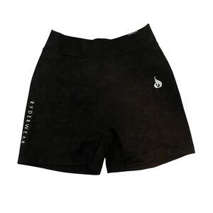 Ryderwear Athletic Black Scrunch Butt Shorts Size Small‎